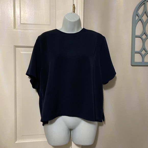 BonWorth Tops - BonWorth Classic Navy Blouse